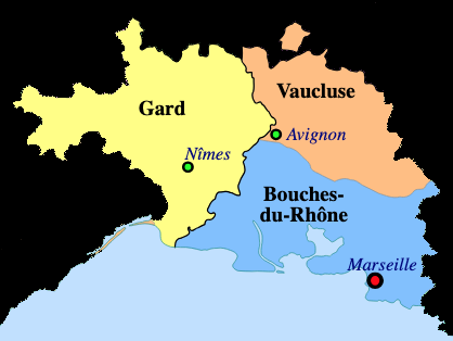 Carte du secteur d’intervention